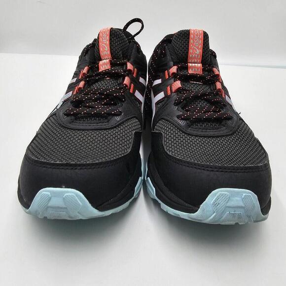 Size 8.5 - ASICS Gel Venture 8 Blue/Black Ginger Peach - Picture 2 of 11